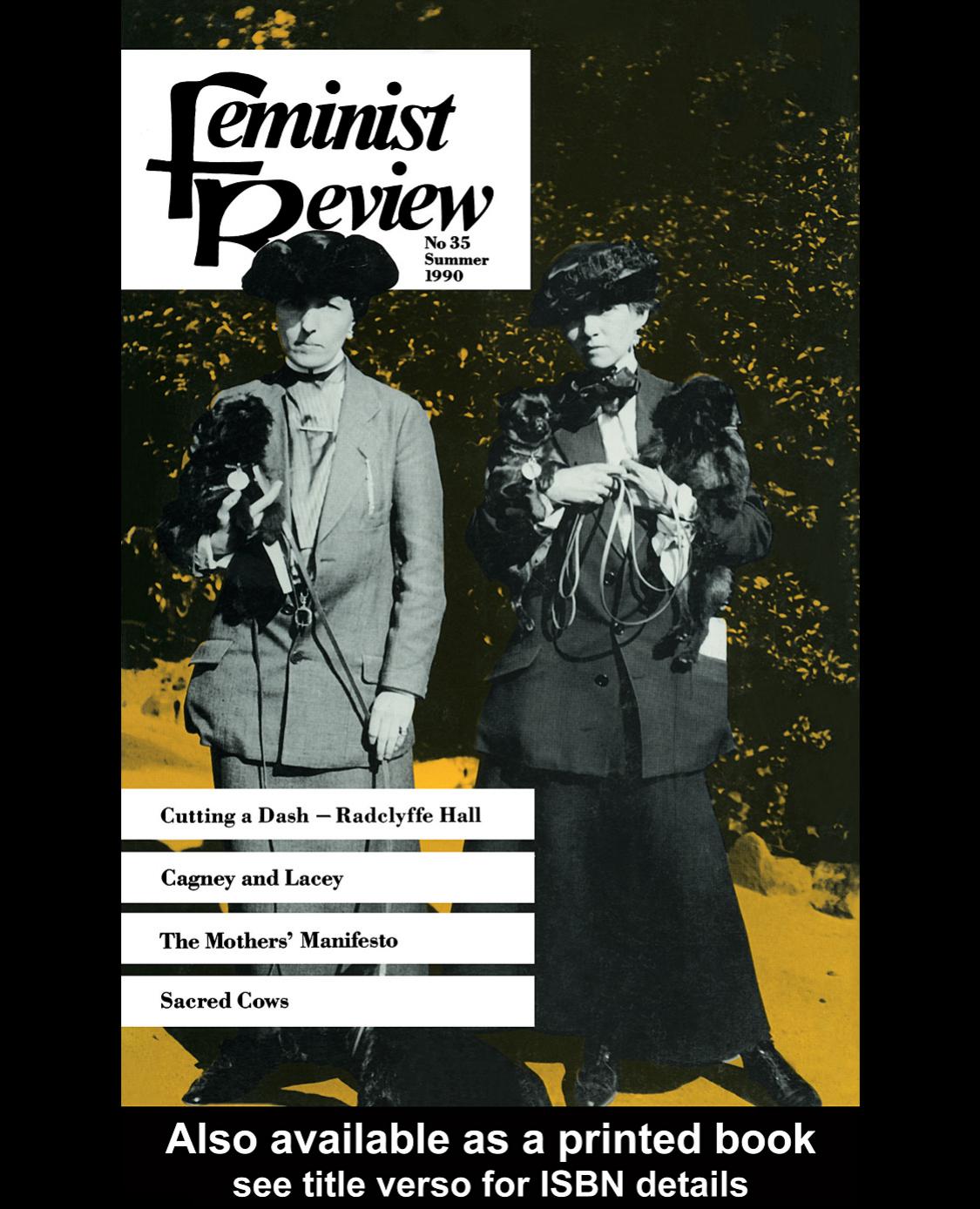 Feminist Review: Issue 35 (Feminist Review Journal) by The Feminist Re