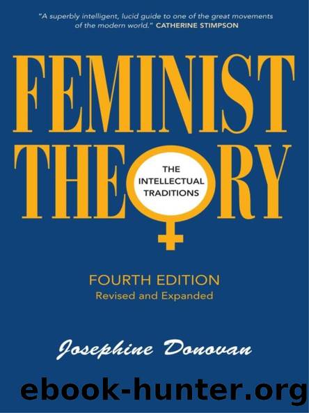 Feminist Theory, Fourth Edition by Josephine Donovan