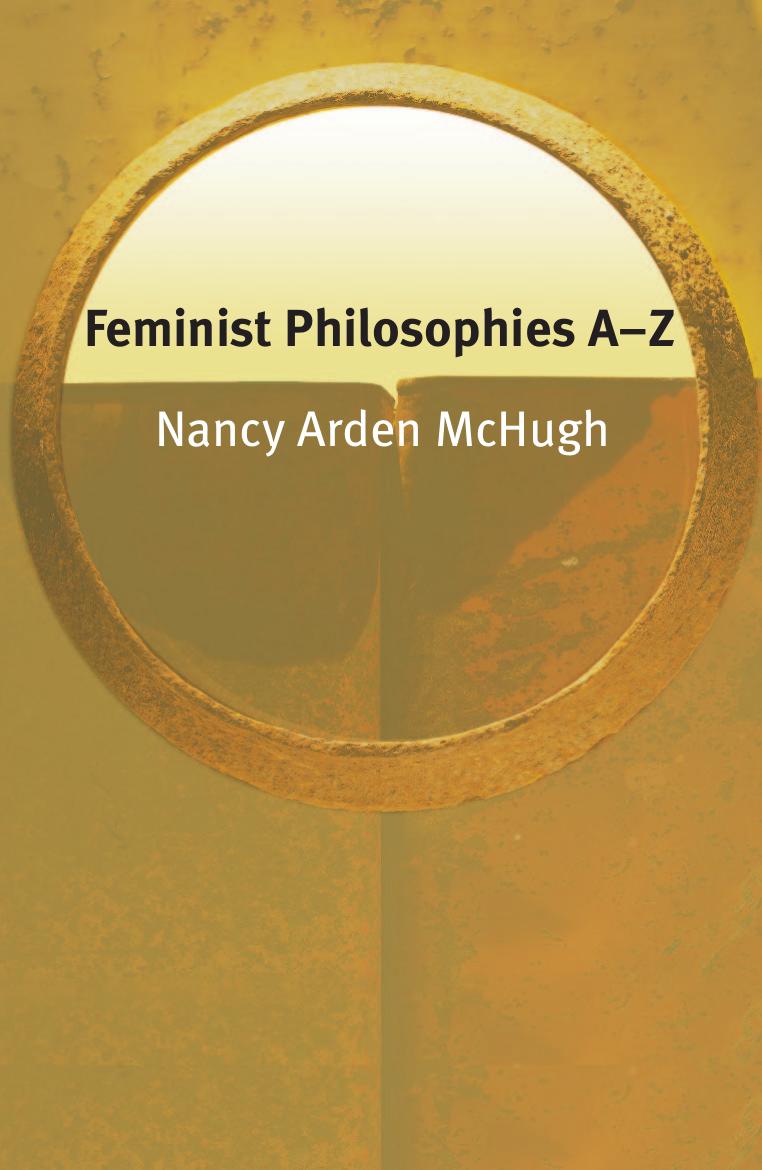 Feminist philosophies A-Z by McHugh Nancy Arden