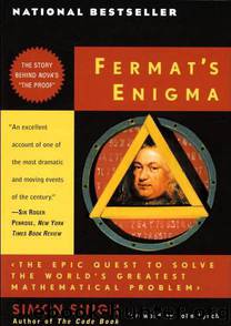 Fermat's Enigma: The Epic Quest to Solve the World's Greatest Mathematical Problem by Singh Simon