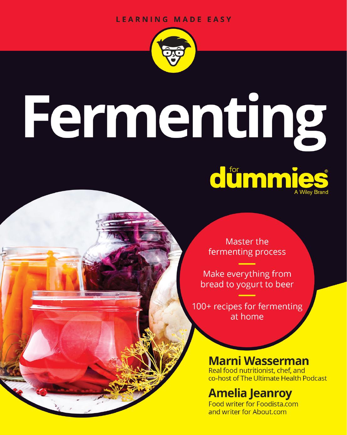 Fermenting For Dummies by Marni Wasserman Amelia Jeanroy