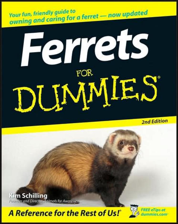 Ferrets For Dummies, 2nd edition (For Dummies (Pets)) by Kim Schilling