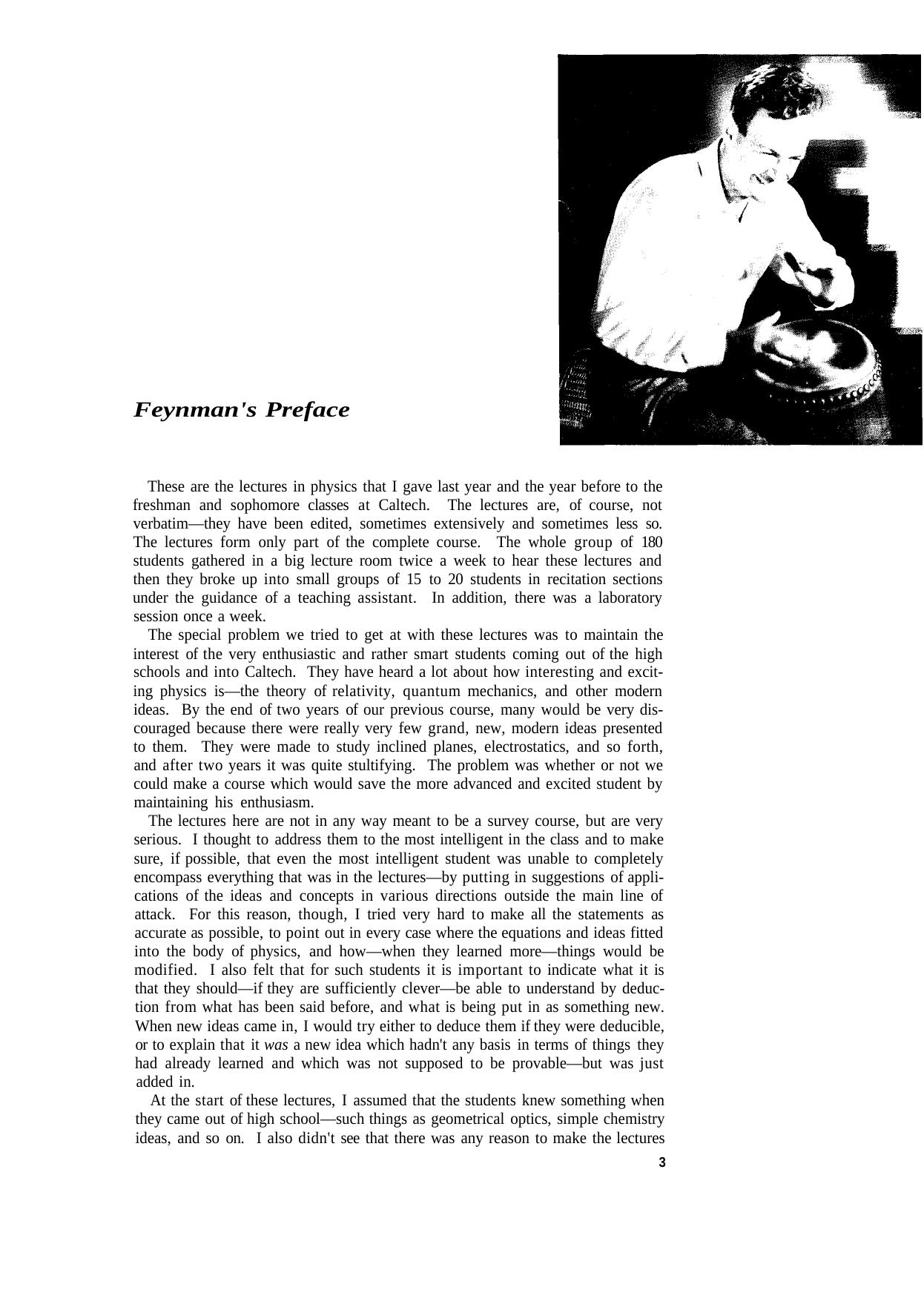 Feynman Lectures On Physics Complete Volumes 1,2,3 by 1376 Pages