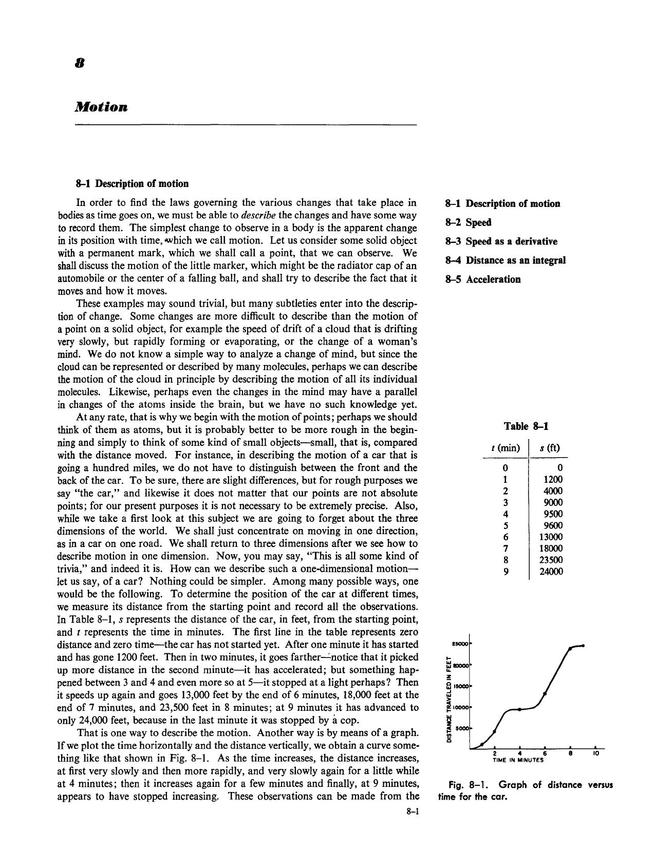 Feynman Lectures on Physics Volume 1 Chapter 08 by Richard Feynman