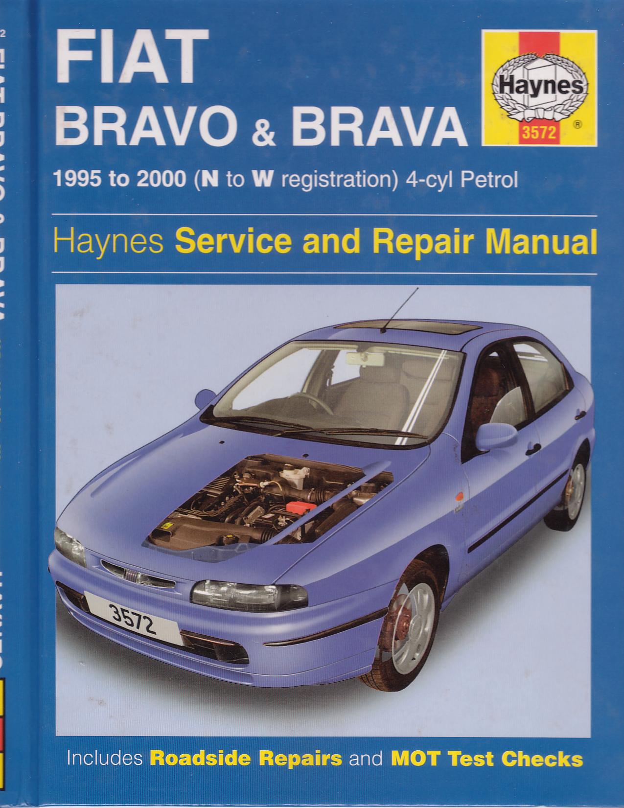 Fiat Bravo and Brava (1995-2000 1.2 1.4 1.6 1.8 L engines) Service and Repair Manual (Haynes Manuals) by A.K. Legg
