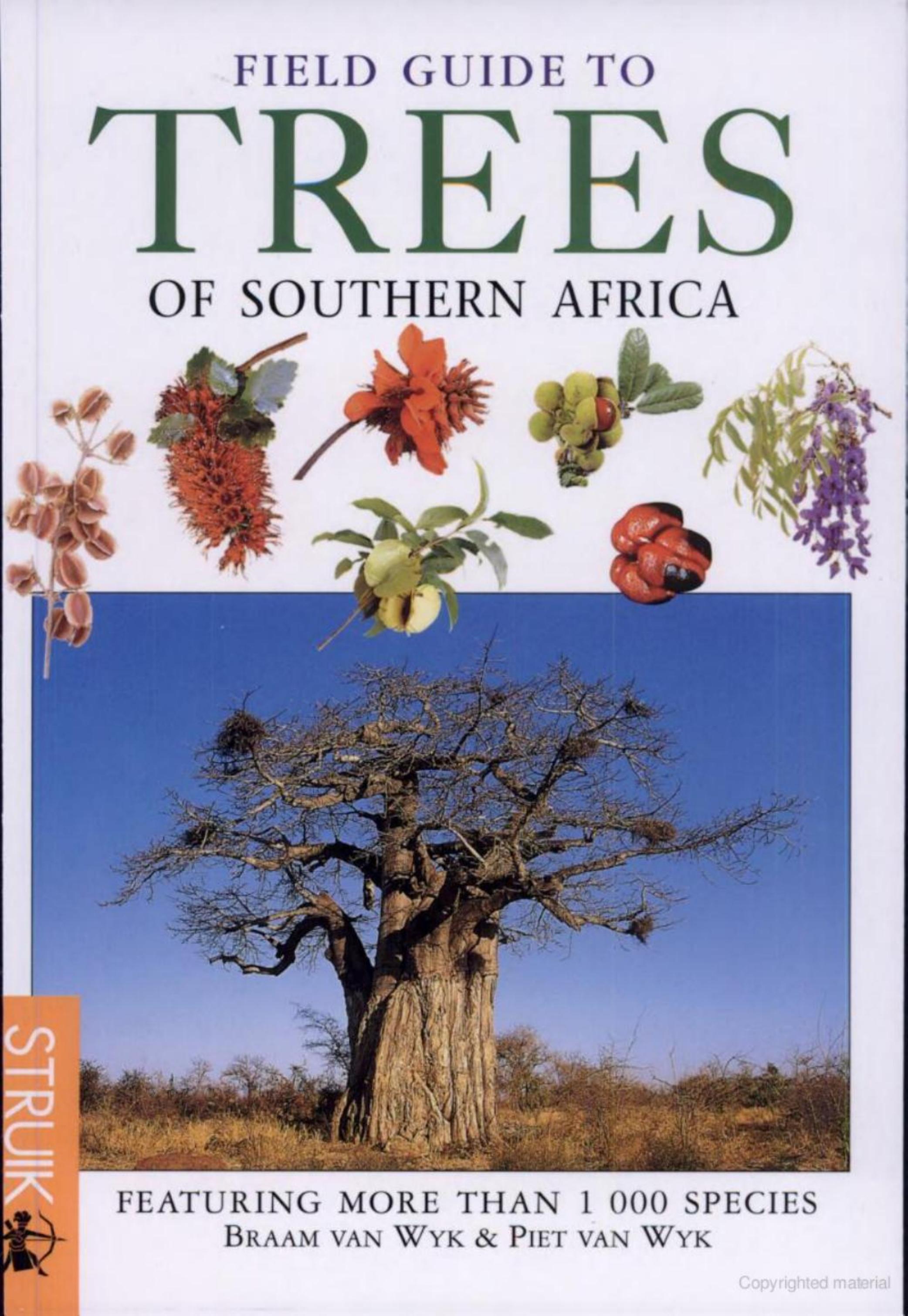 Field guide to trees of Southern Africa by By Braam Van Wyk