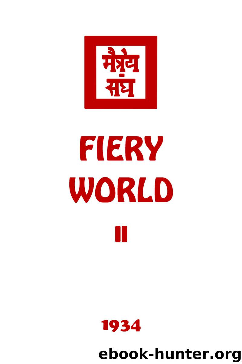 Fiery World II by Agni Yoga