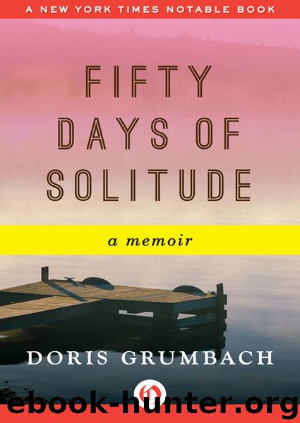 Fifty Days of Solitude by Doris Grumbach