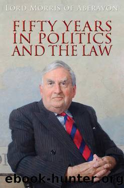 Fifty Years in Politics and the Law by John Morris