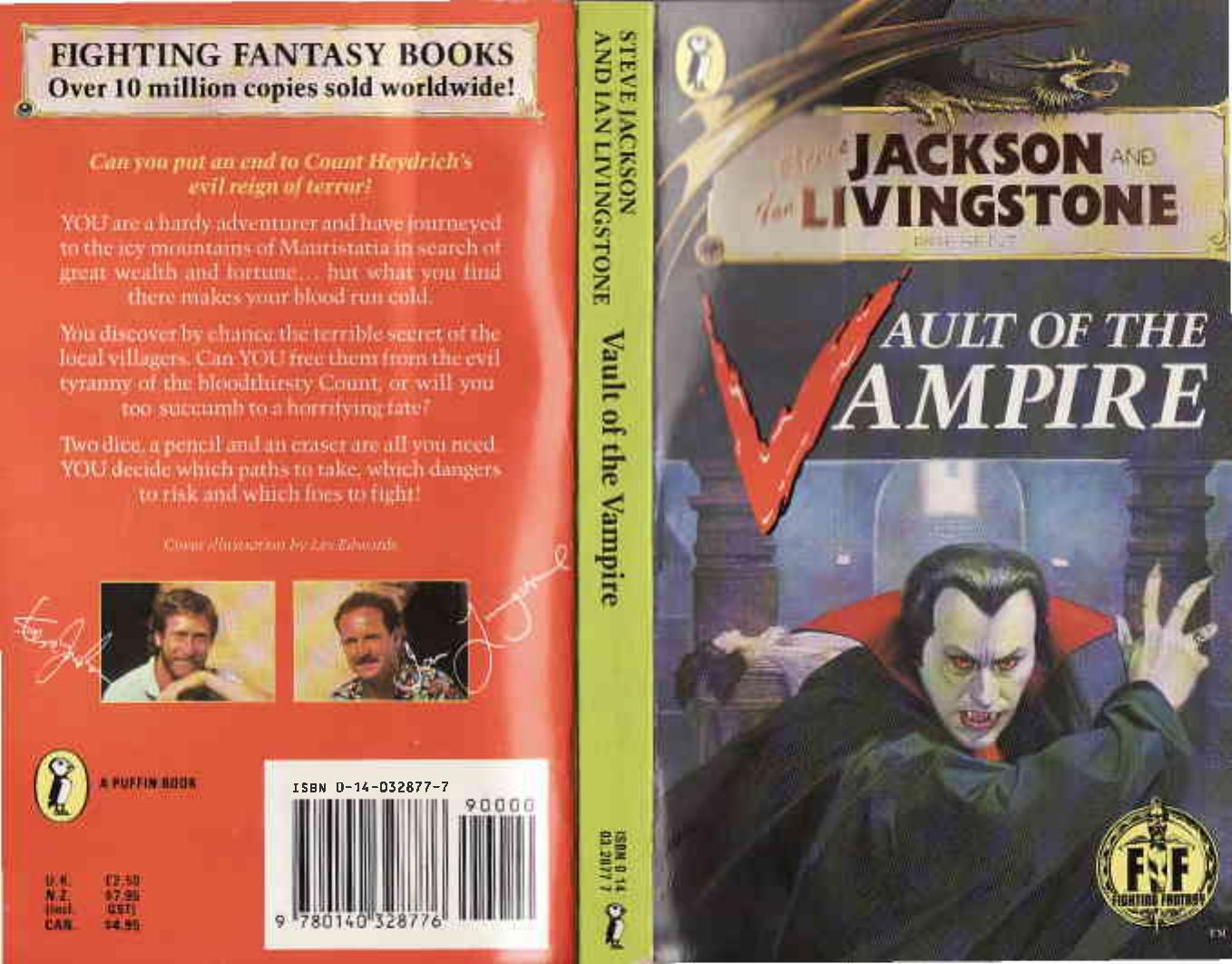 Fighting Fantasy 38 by Vault Of The Vampire
