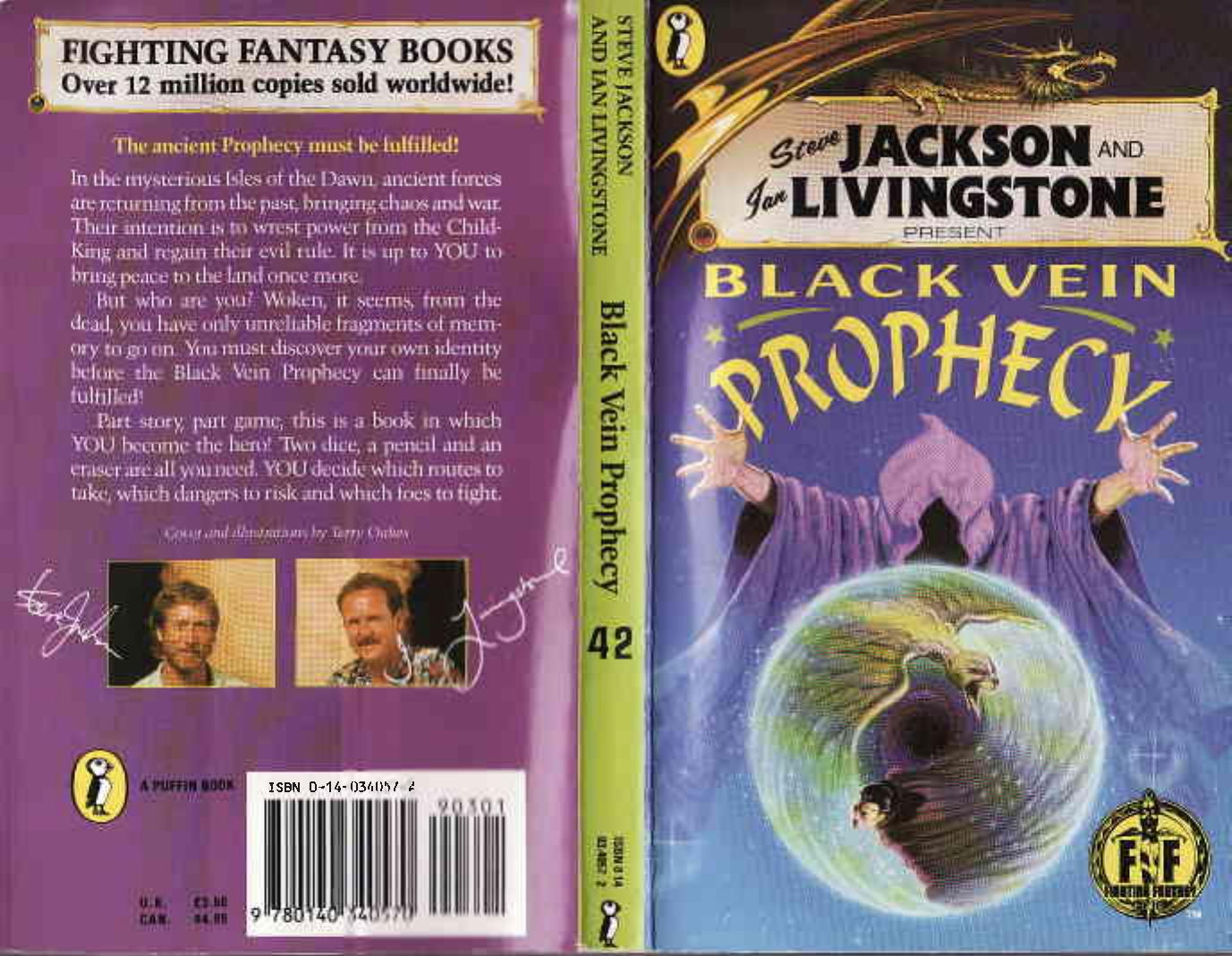 Fighting Fantasy 42 by Black Vein Prophecy