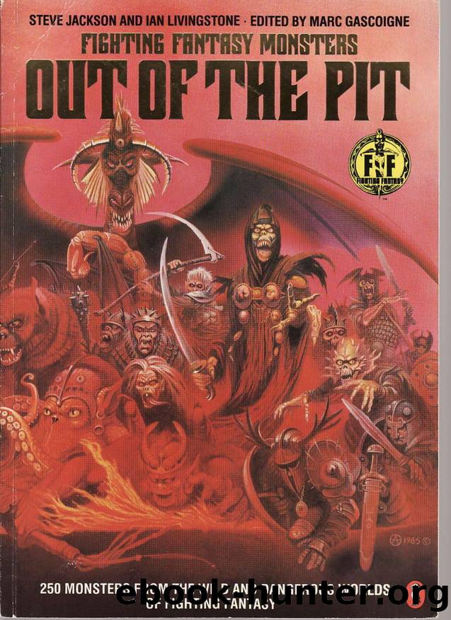 Fighting Fantasy Advanced Out of the Pit by Unknown