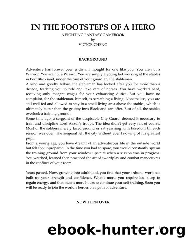 Fighting Fantasy Amateur In the Footsteps of a Hero by Unknown