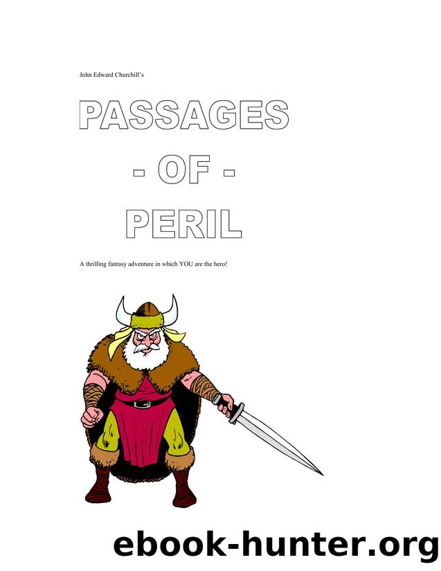 Fighting Fantasy Amateur Passages of Peril by Unknown