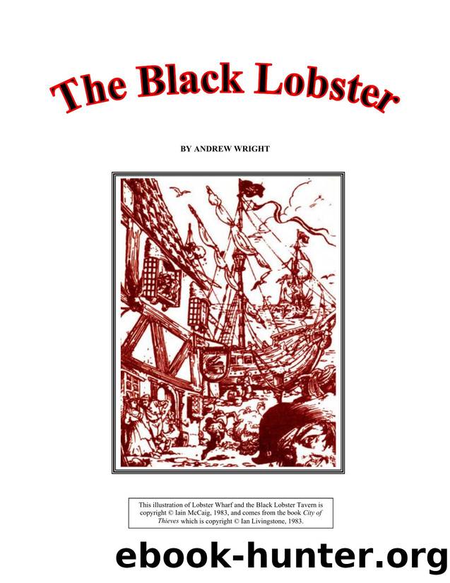Fighting Fantasy Amateur The Black Lobster by Unknown