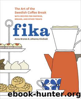 Fika: The Art of The Swedish Coffee Break, with Recipes for Pastries, Breads, and Other Treats by Anna Brones & Johanna Kindvall