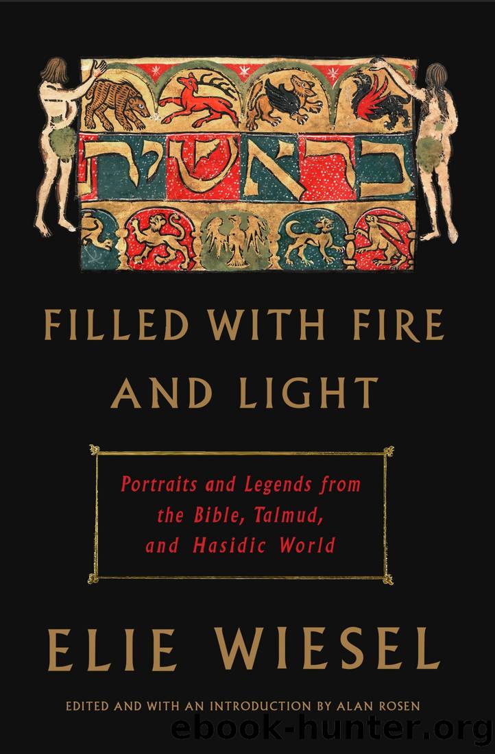 Filled With Fire and Light: Portraits and Legends From the Bible, Talmud, and Hasidic World by Elie Wiesel