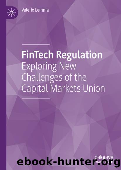 FinTech Regulation by Valerio Lemma