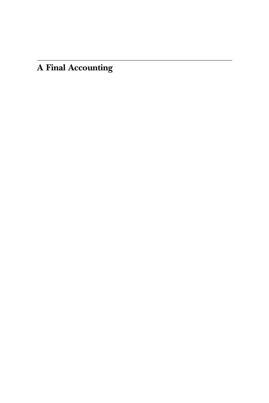 Final Accounting: Philosophical & Empirical Issues in Freudian Psychology by Erwin Edward(Author)