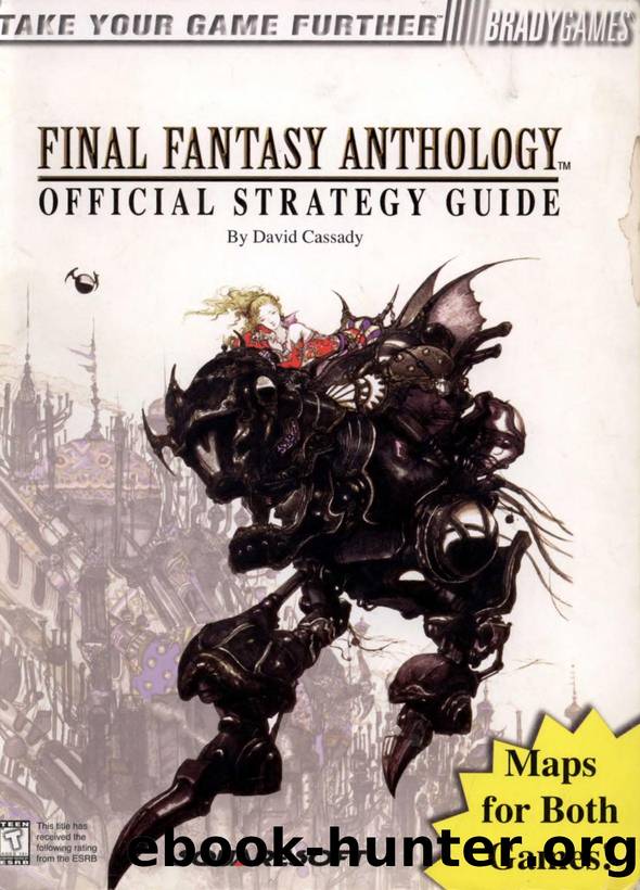 Final Fantasy Anthology(V & VI)Bradygames Strategy Guide by Unknown