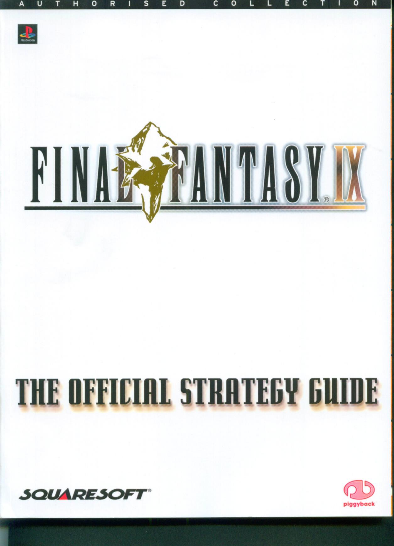 Final Fantasy IX Official Strategy Guide by Piggyback (Scan by ileferru)