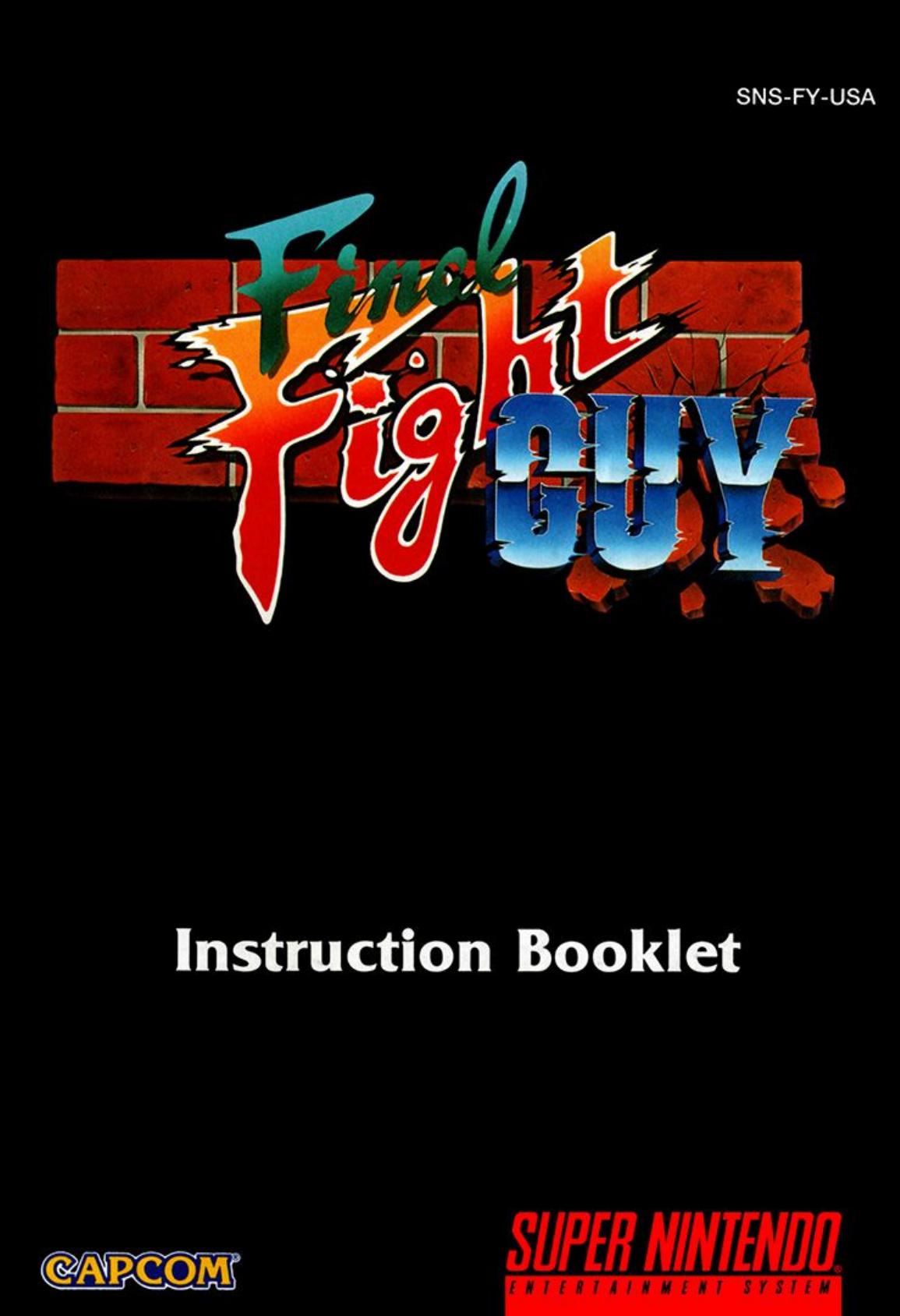 Final Fight Guy (USA) by Jonathan Grimm