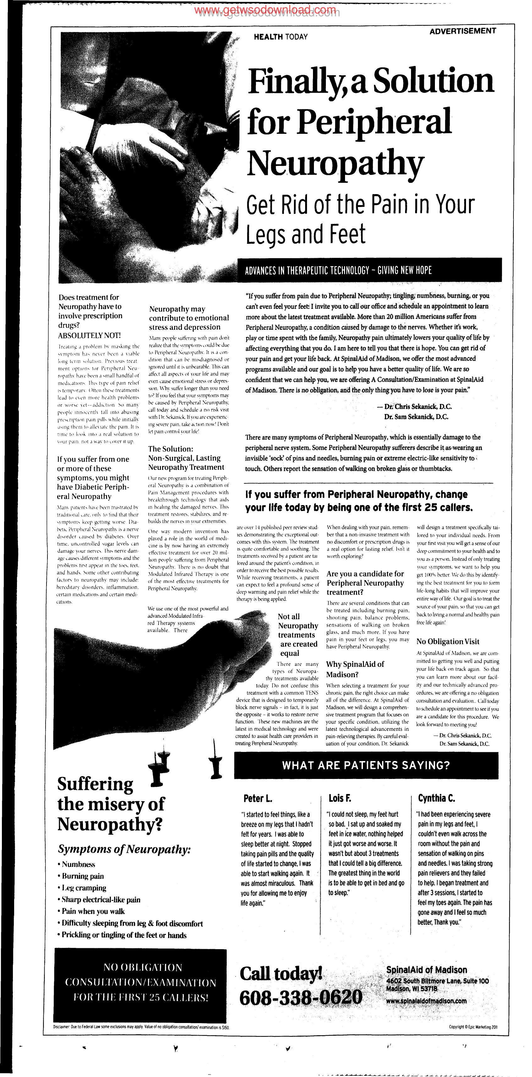 Finally a Solution for Peripheral Neuropathy by Unknown