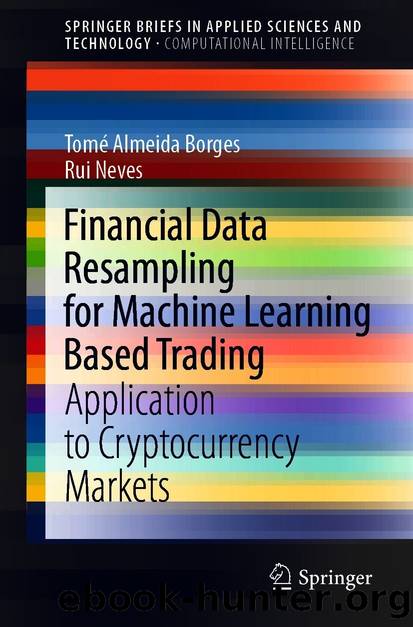 Financial Data Resampling for Machine Learning Based Trading by Tomé Almeida Borges & Rui Neves