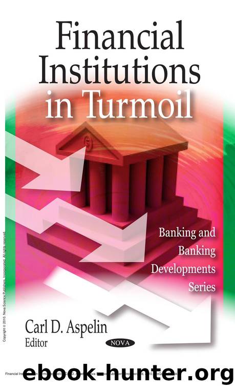 Financial Institutions in Turmoil by Carl D. Aspelin