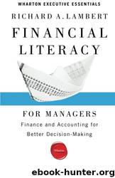 Financial Literacy for Managers by Richard Lambert