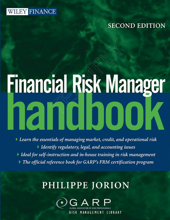 Financial Risk Manager Handbook, 047143003X.Wiley.Second Edition by Unknown