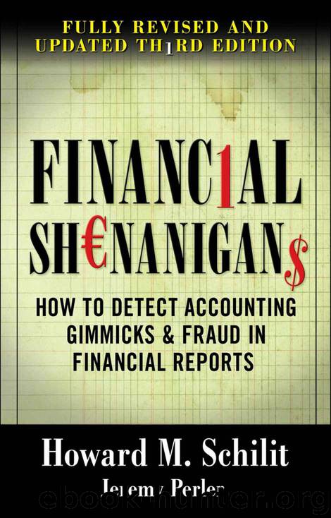 Financial Shenanigans, Third Edition by Schilit Howard M
