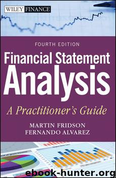 Financial Statement Analysis by Martin Fridson & Fernando Alvarez