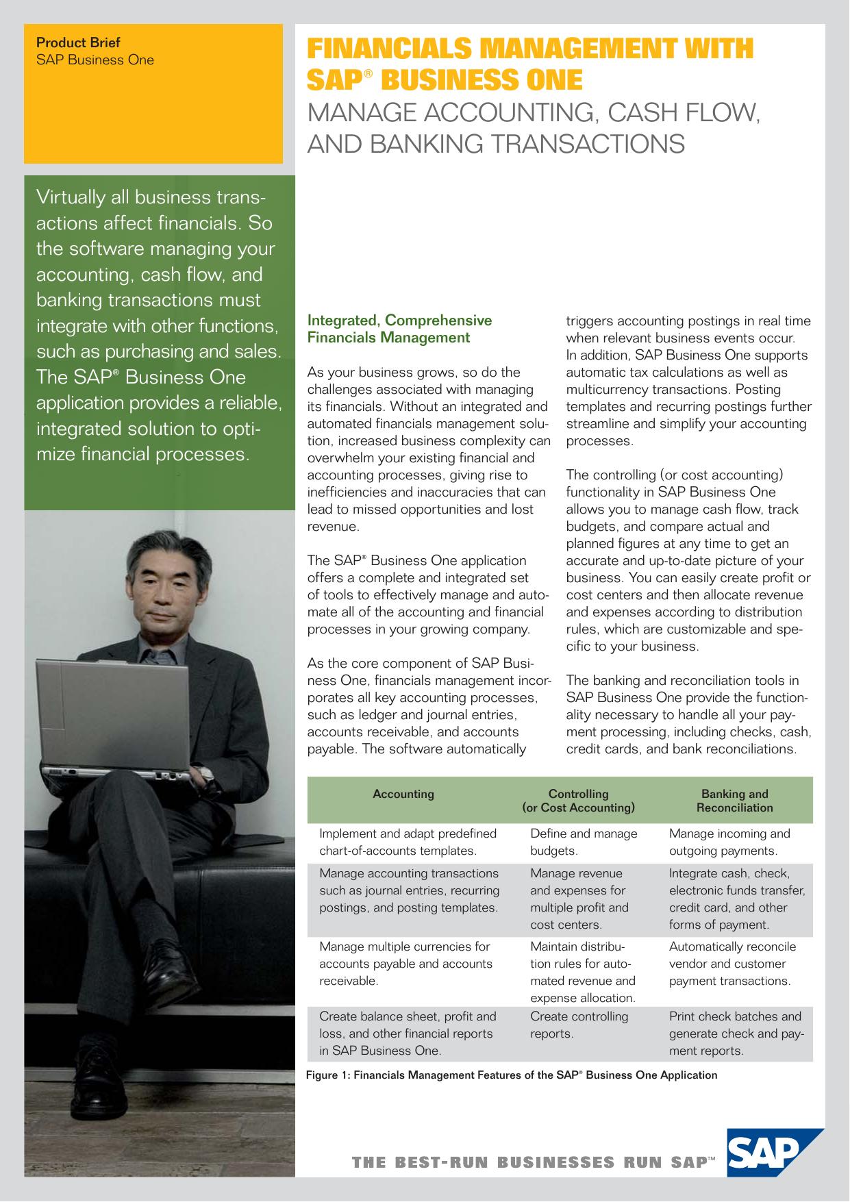 Financials Management With Sap Business One by Unknown