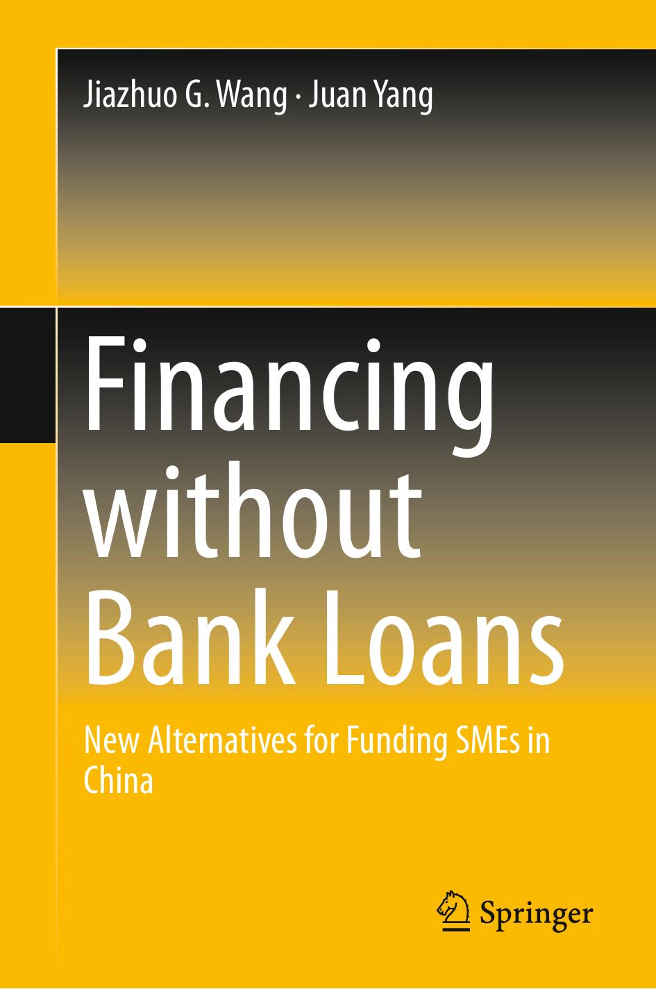 Financing without Bank Loans : New Alternatives for Funding SMEs in China by Jiazhuo G. Wang Juan Yang (auth.)