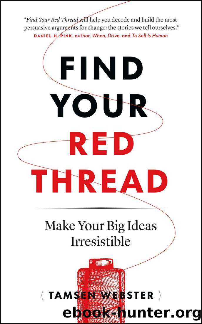 Find Your Red Thread: Make Your Big Ideas Irresistible by Tamsen Webster