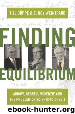 Finding Equilibrium by Düppe Till Weintraub E. Roy