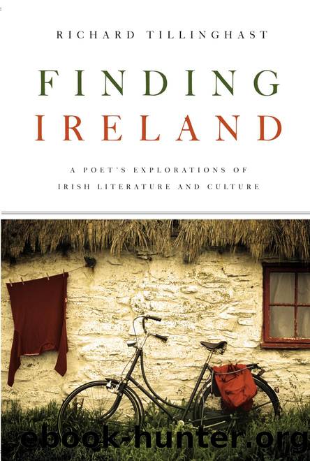 Finding Ireland : A Poet's Explorations of Irish Literature and Culture by Richard Tillinghast