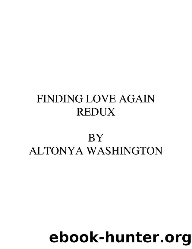Finding Love Again by Altonya Washington