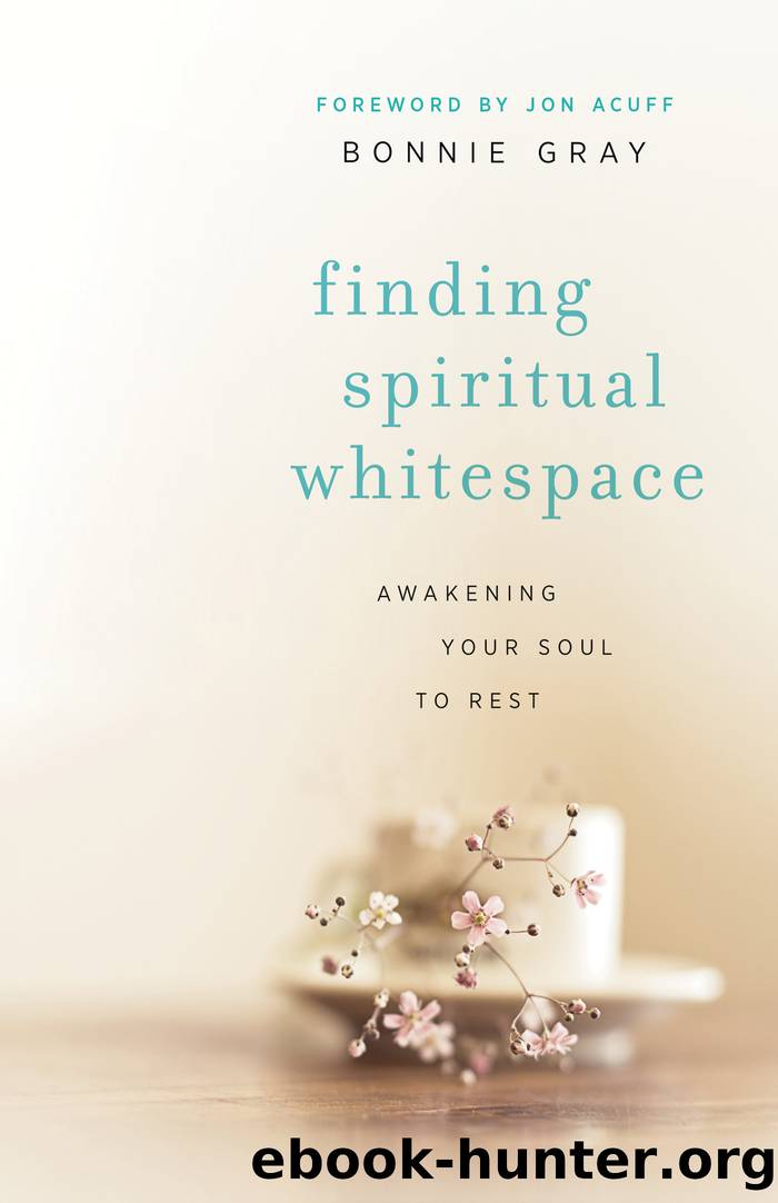 Finding Spiritual Whitespace by Bonnie Gray