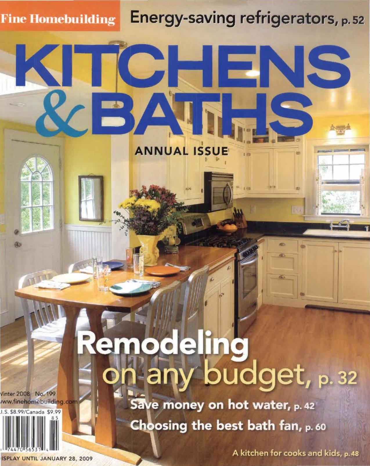 Fine Homebuilding by Special Issue Kitchens & Baths