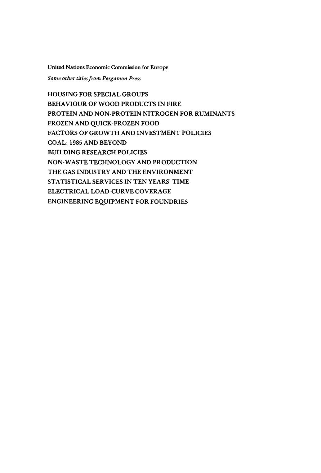 Fine Particulate Pollution. A Report of the United Nations Economic Commission for Europe by George A. Champine (Auth.)