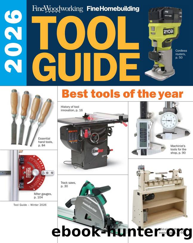 Fine Woodworking Tool Guide - Winter 2025 by Winter 2025
