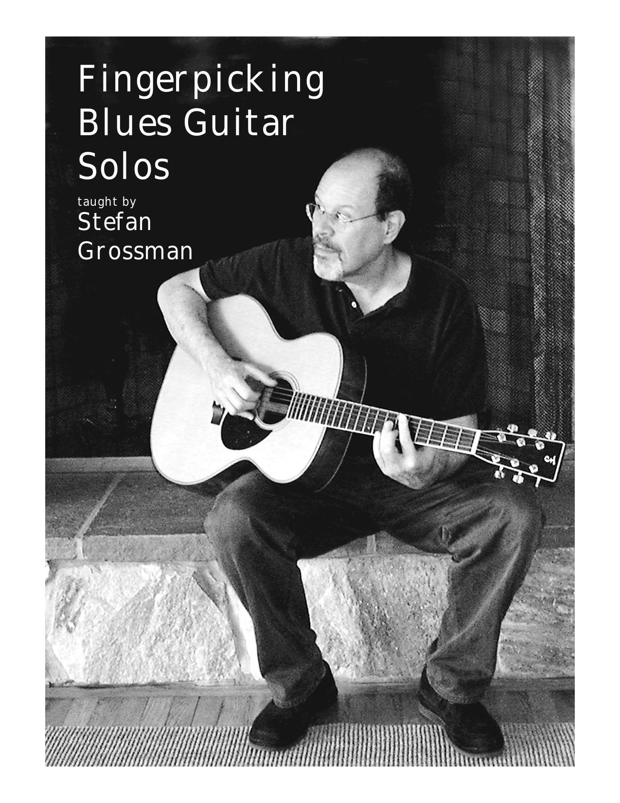Fingerpicking blues guitar solos by Stefan Grossman