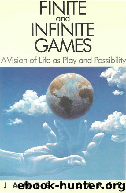 Finite and Infinite Games by James Carse