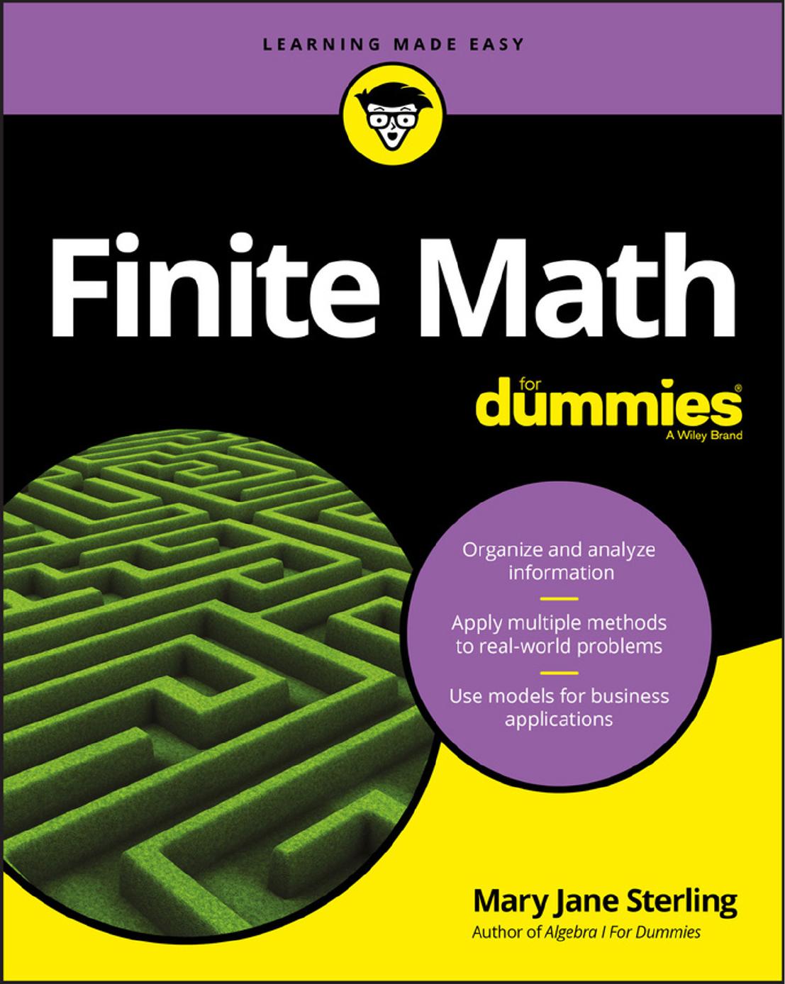 Finite math for dummies by Sterling M.J