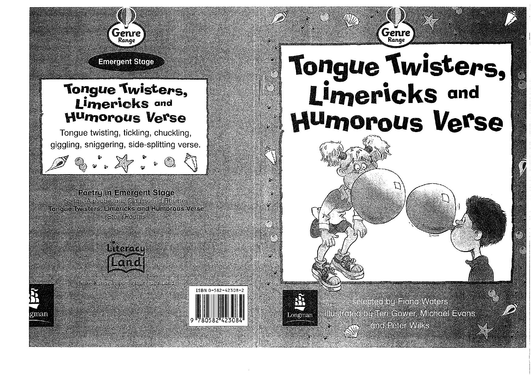 Fiona Waters Ed Tongue Twisters Limericks And Humorous Verse by Unknown