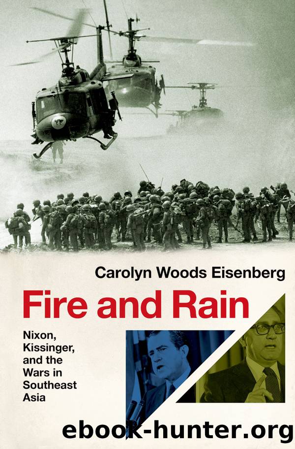 Fire and Rain by Carolyn Woods Eisenberg