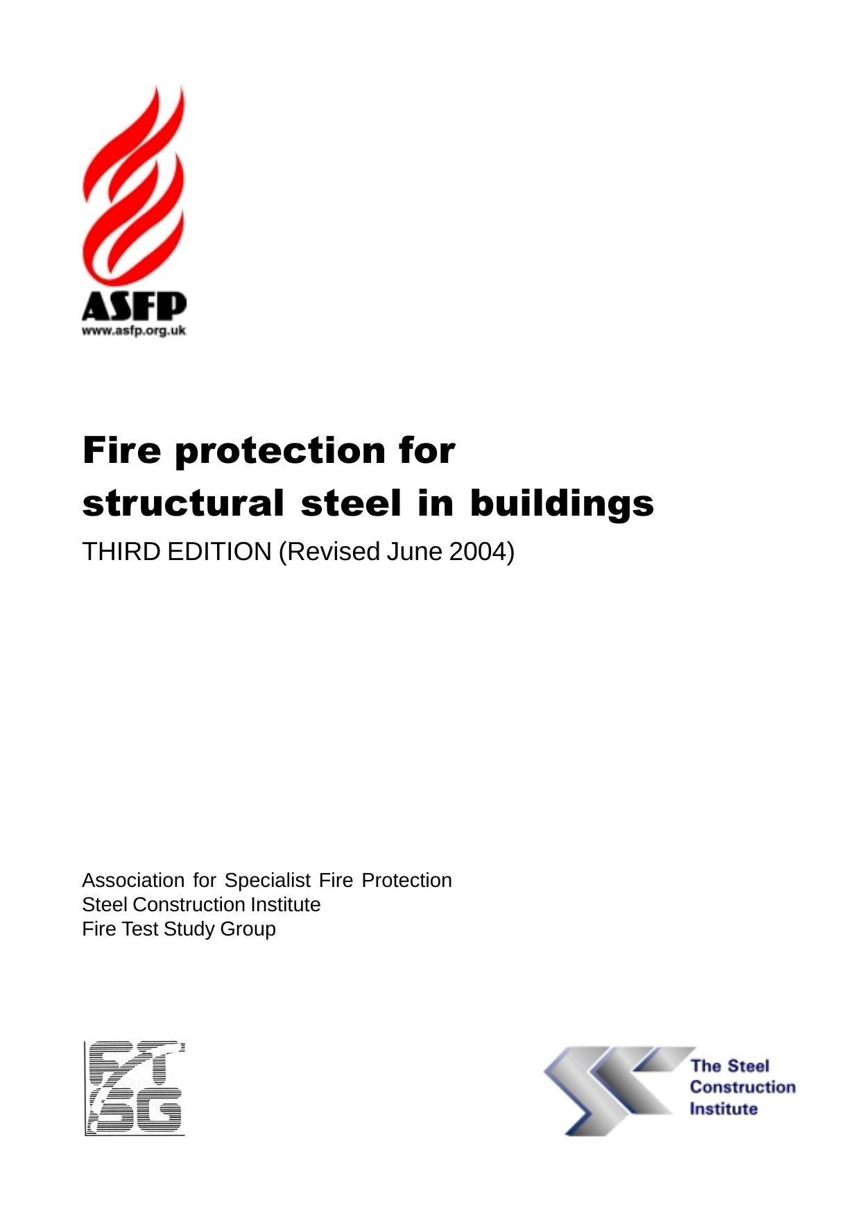 Fire protection for structural steel in buildings by unknow