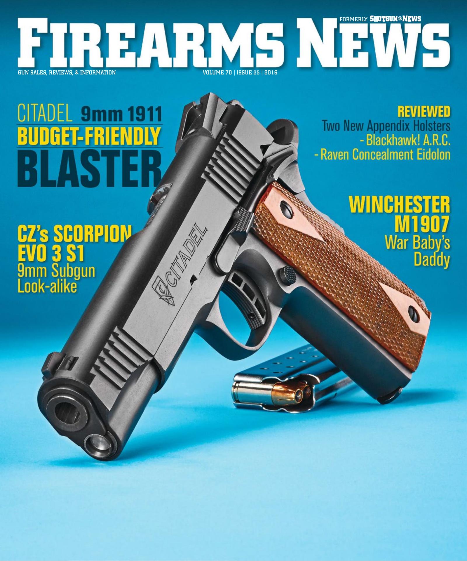 Firearms News - Volume 70 Issue 25 2016 by Unknow